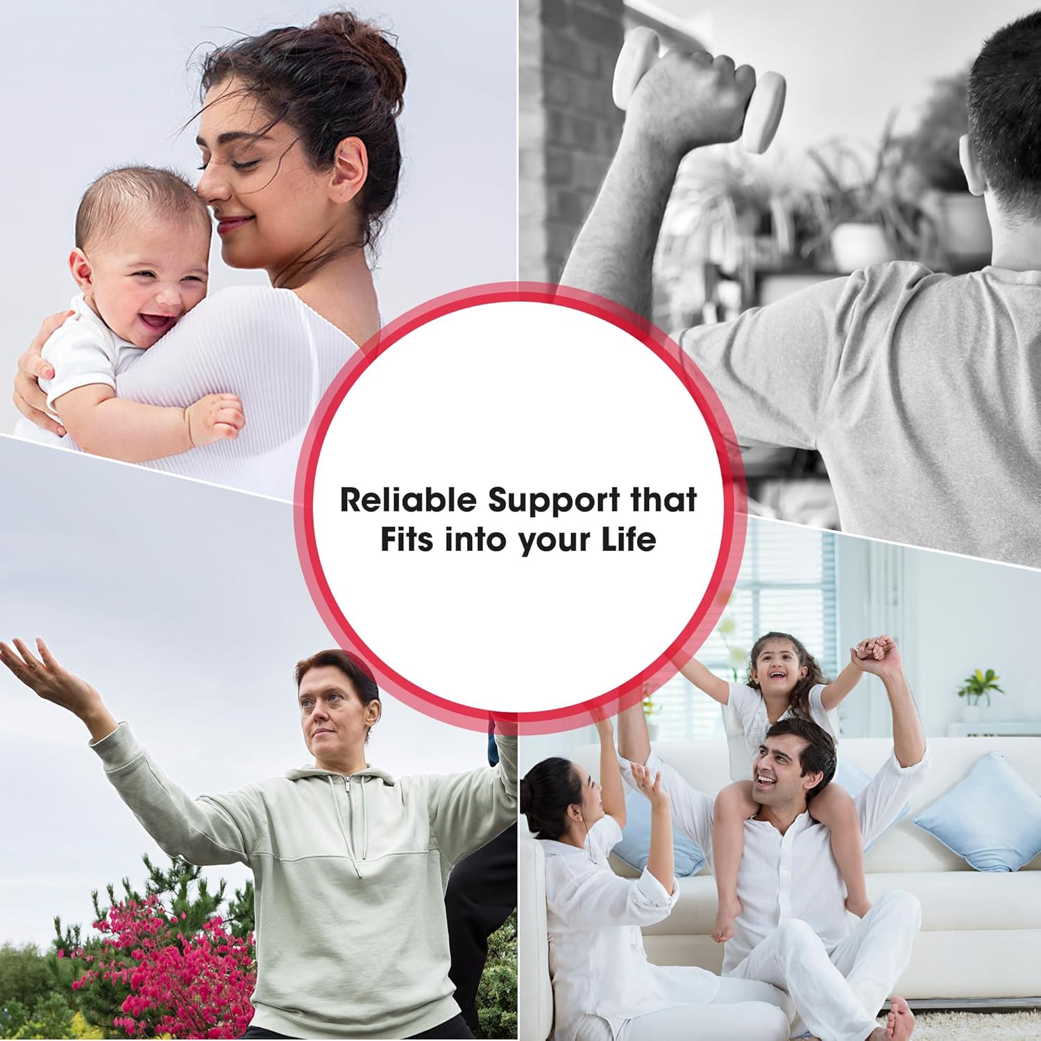 Elastic shoulder immobilizer - L