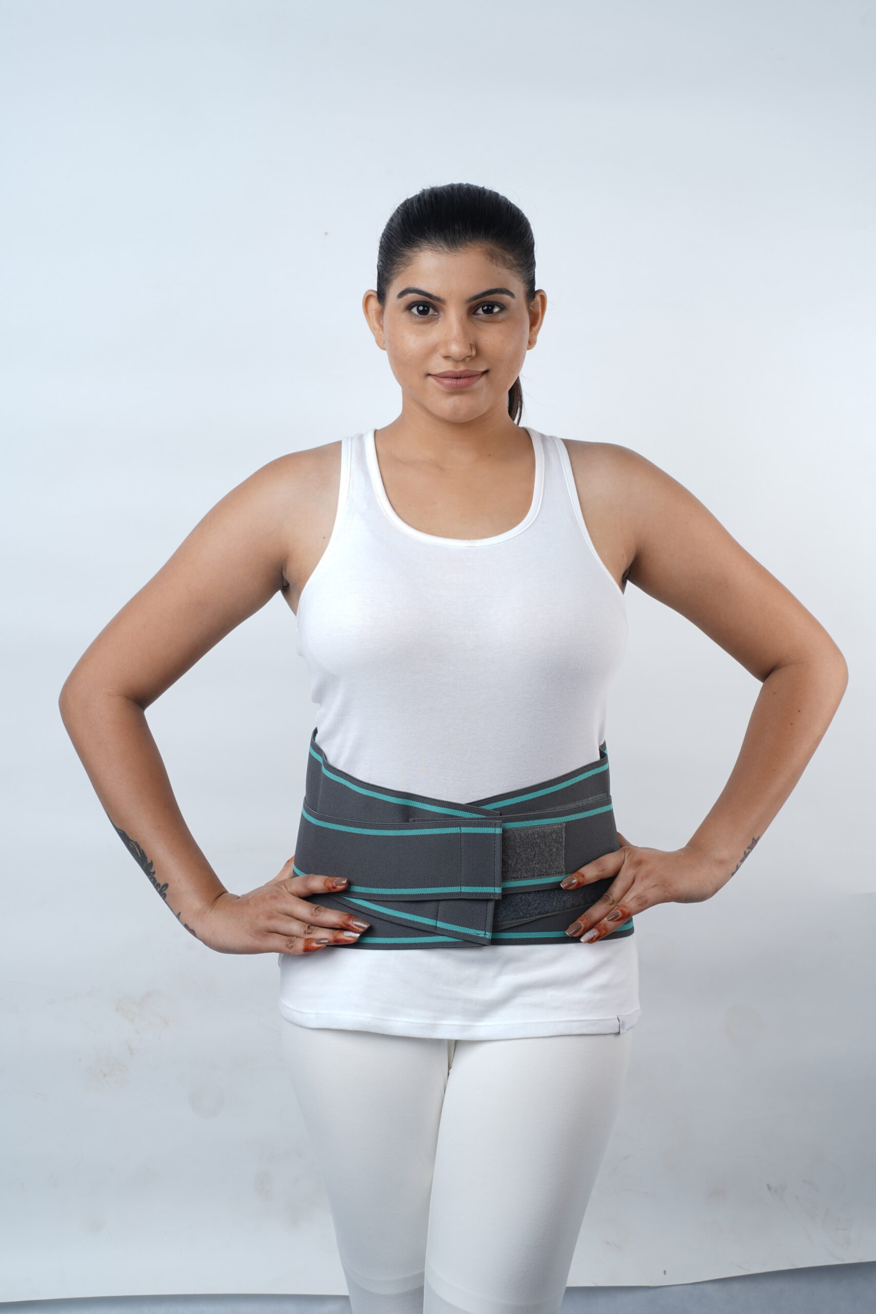 Sacro lumber belt - L , GREY